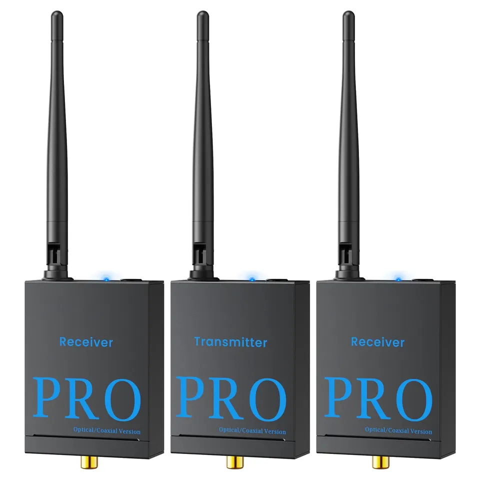 1Mii Set Audio Wireless 2.4G 1TX+2RX 100m RCA