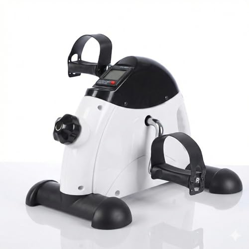 NK Pedali Statici Mini Bike Braccia Gambe Display LCD