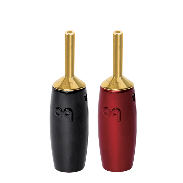 AudioQuest 507 spinotto banana rame viola set 4 pezzi