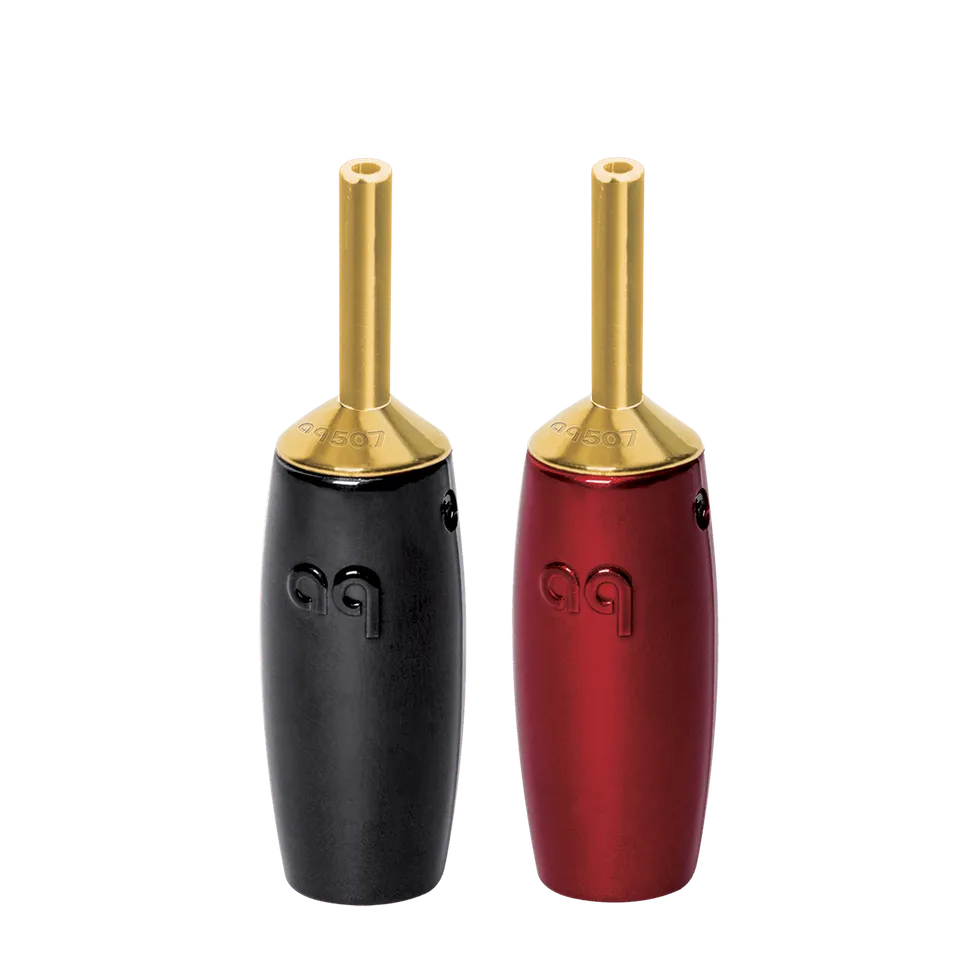 AudioQuest 507 spinotto banana rame viola set 4 pezzi