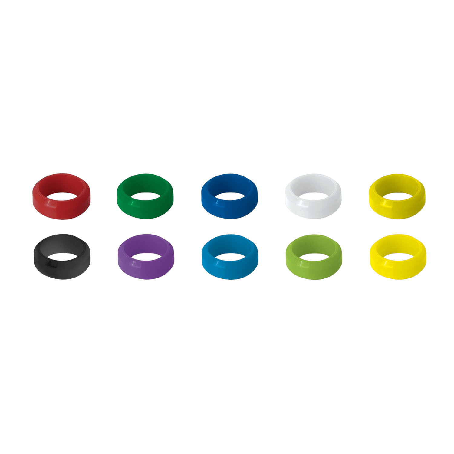 AudioQuest ITC Color Bands Anelli Cavi Rosso Busta 20