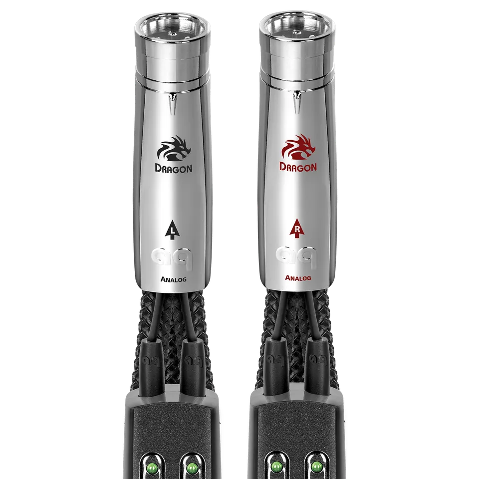 Audioquest Dragon cavo XLR bilanciato in argento PSS