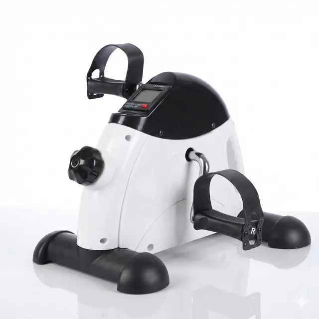 NK Pedali Statici Mini Bike Braccia Gambe Display LCD