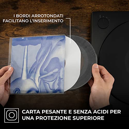 Big Fudge Inner Sleeves Buste Interne Vinili 50 Pezzi