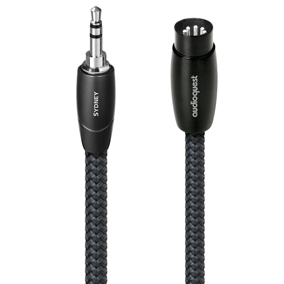 AudioQuest Sydney Mini-Jack 3,5mm-DIN Cavo Audio Rame