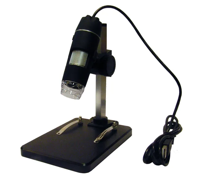 NK PC e Giochi Microscopio USB Digitale con Supporto Nero