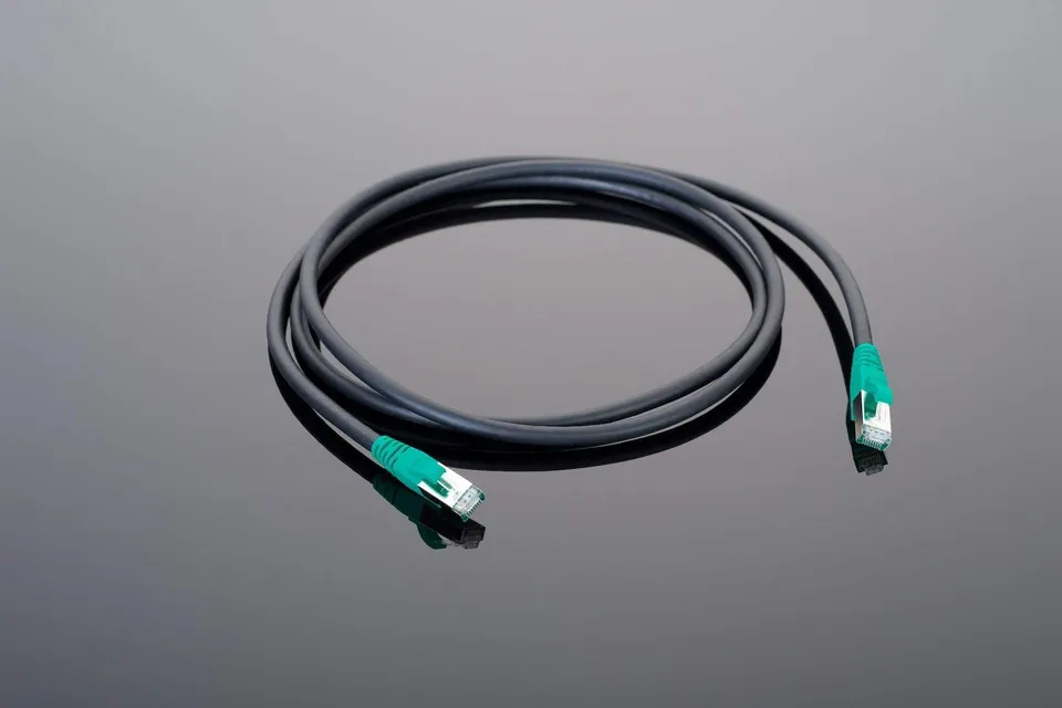 Transparent Hardwired cavo Ethernet rete audio 0,9 m