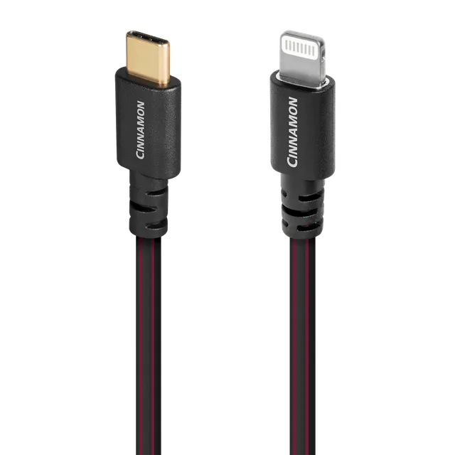 Audioquest Cinnamon Cavo USB-C Lightning 0.75 m Argento