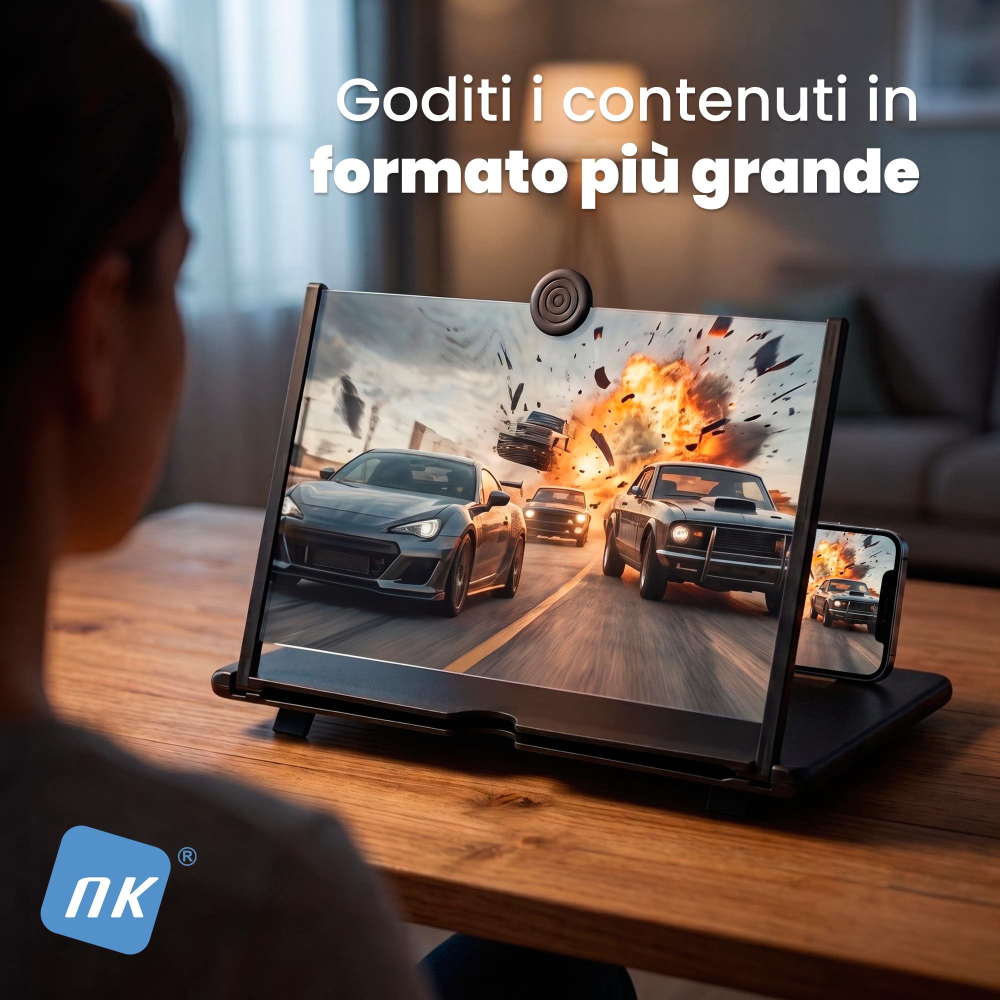 NK Amplificatore Schermo 14 Pollici Pieghevole