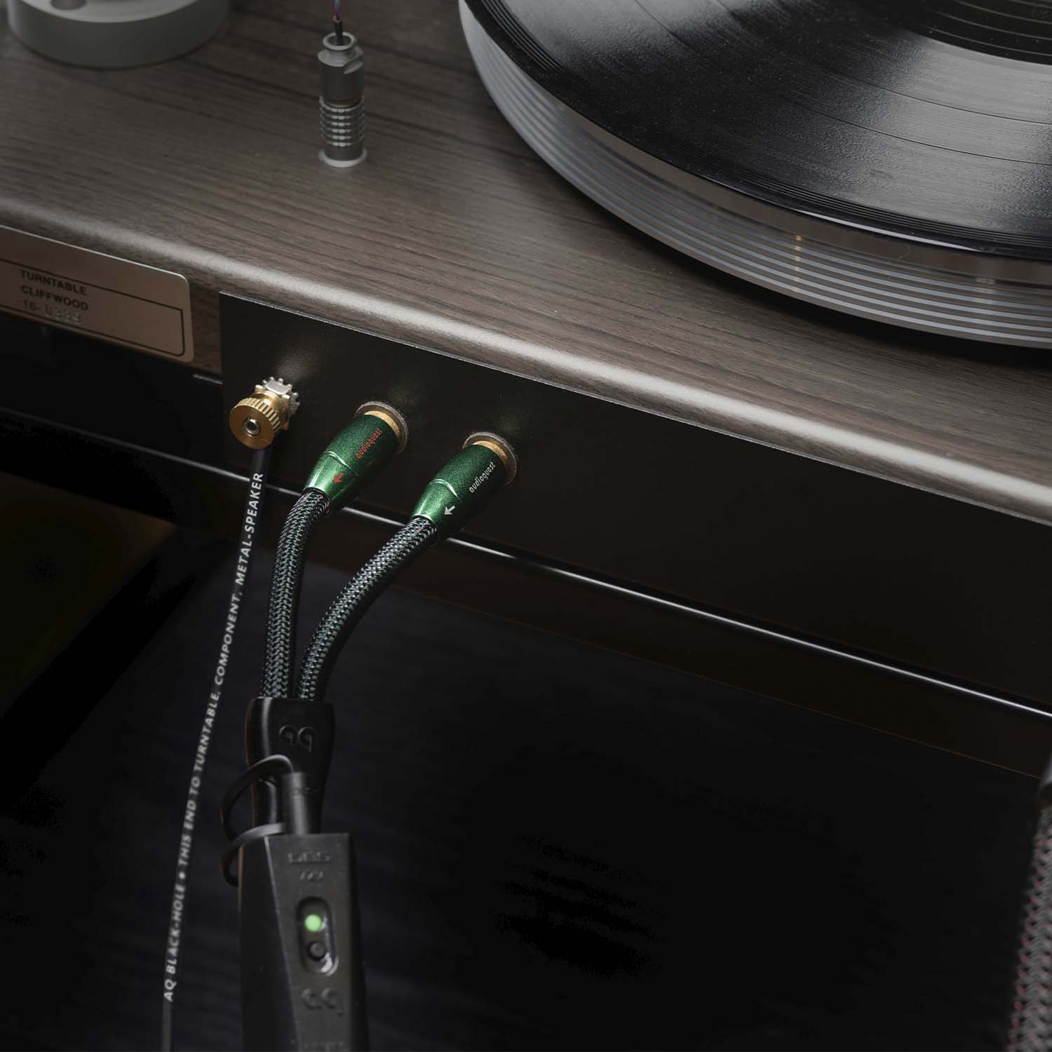 AudioQuest Black Hole GroundGoody cavo massa giradischi
