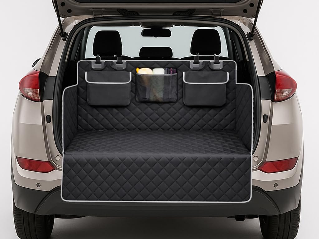 NK Automobile Copertura Bagagliaio Cani Nero 280x103 Cm