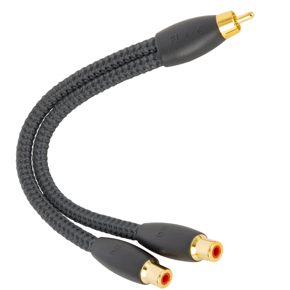 AudioQuest FLX-X M22F adattatore RCA 1F-2M rame