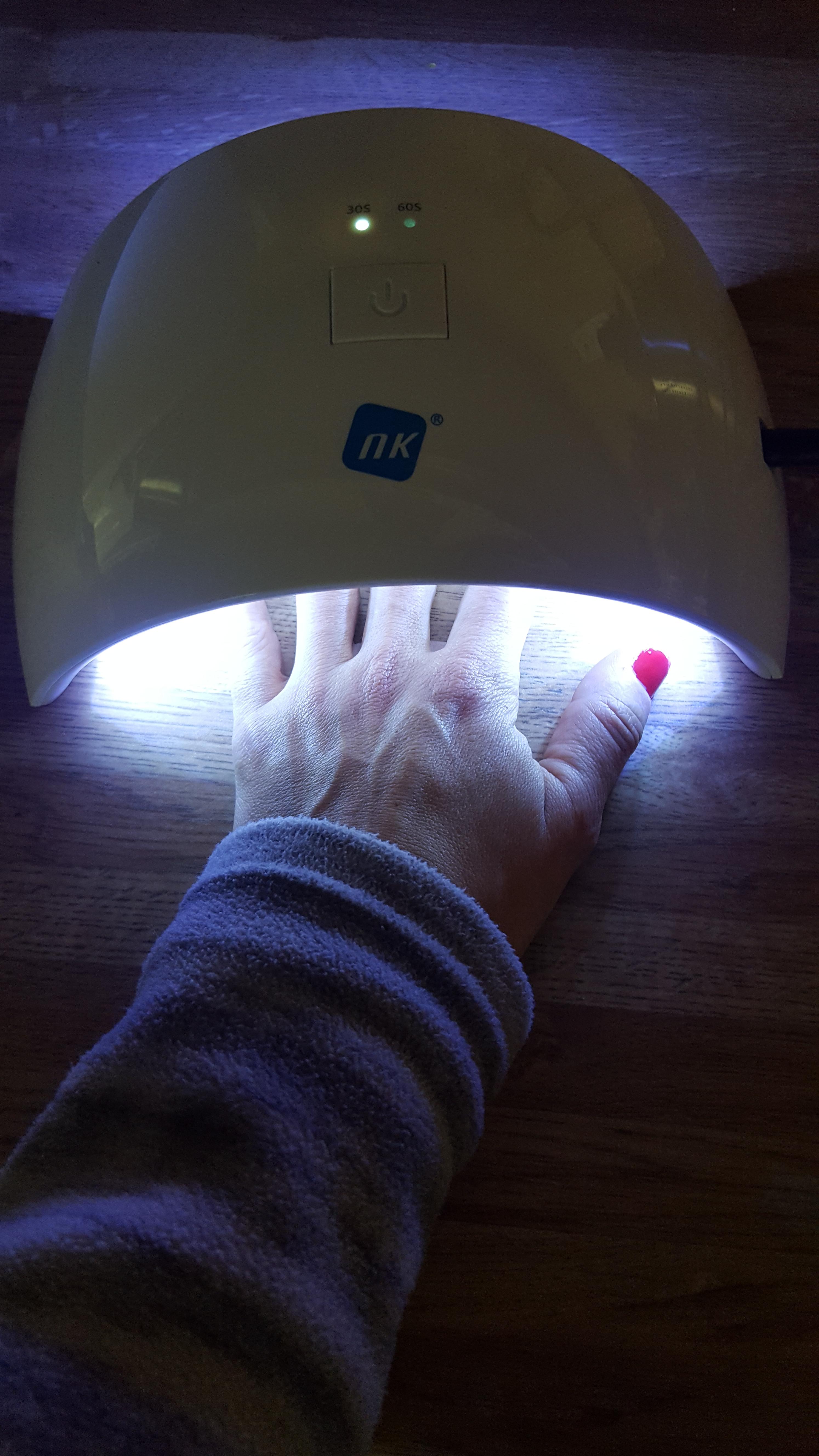 NK Lampada Unghie LED UV 36W Gel e Semipermanente
