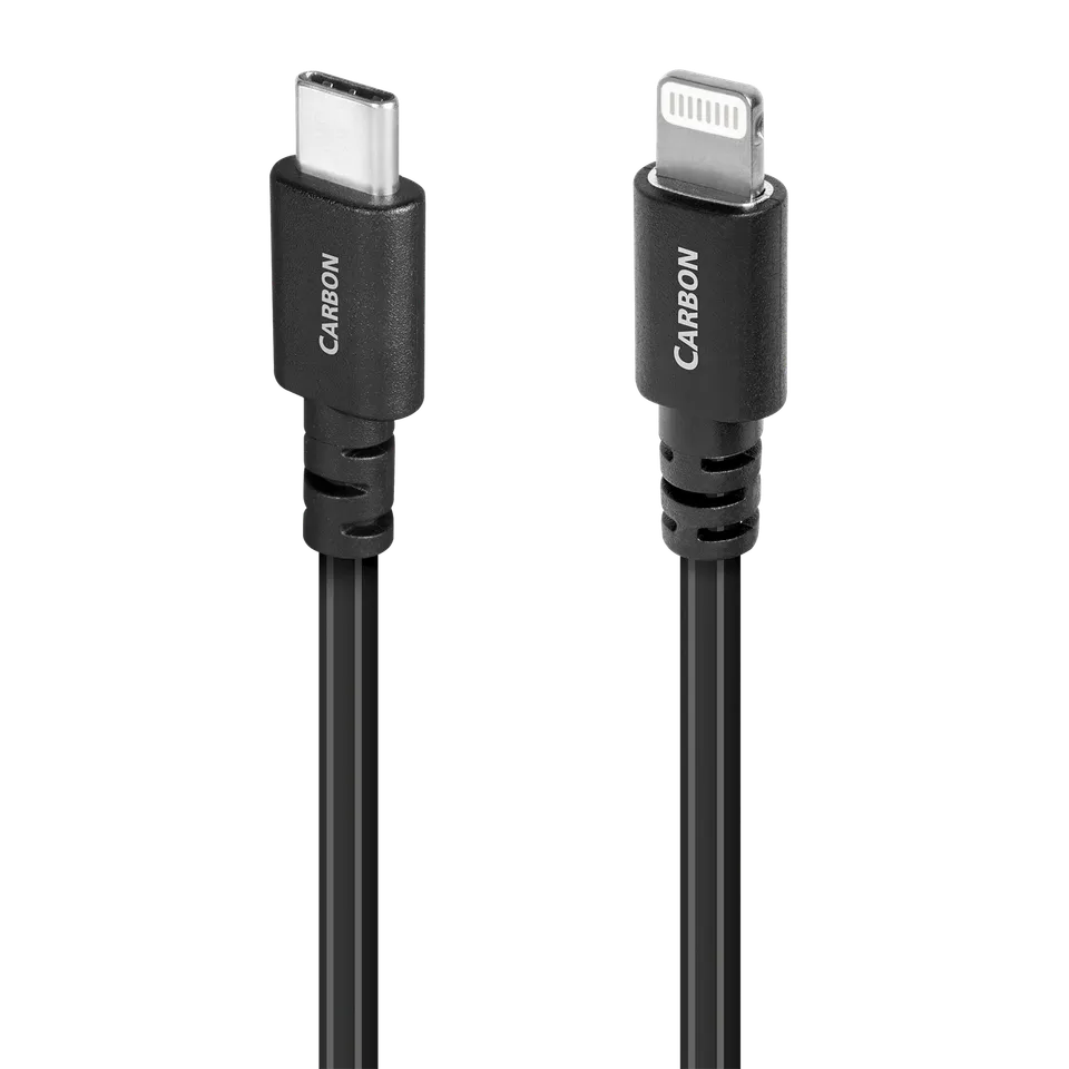 AudioQuest Carbon cavo USB-A Lightning 0,75 m digitale