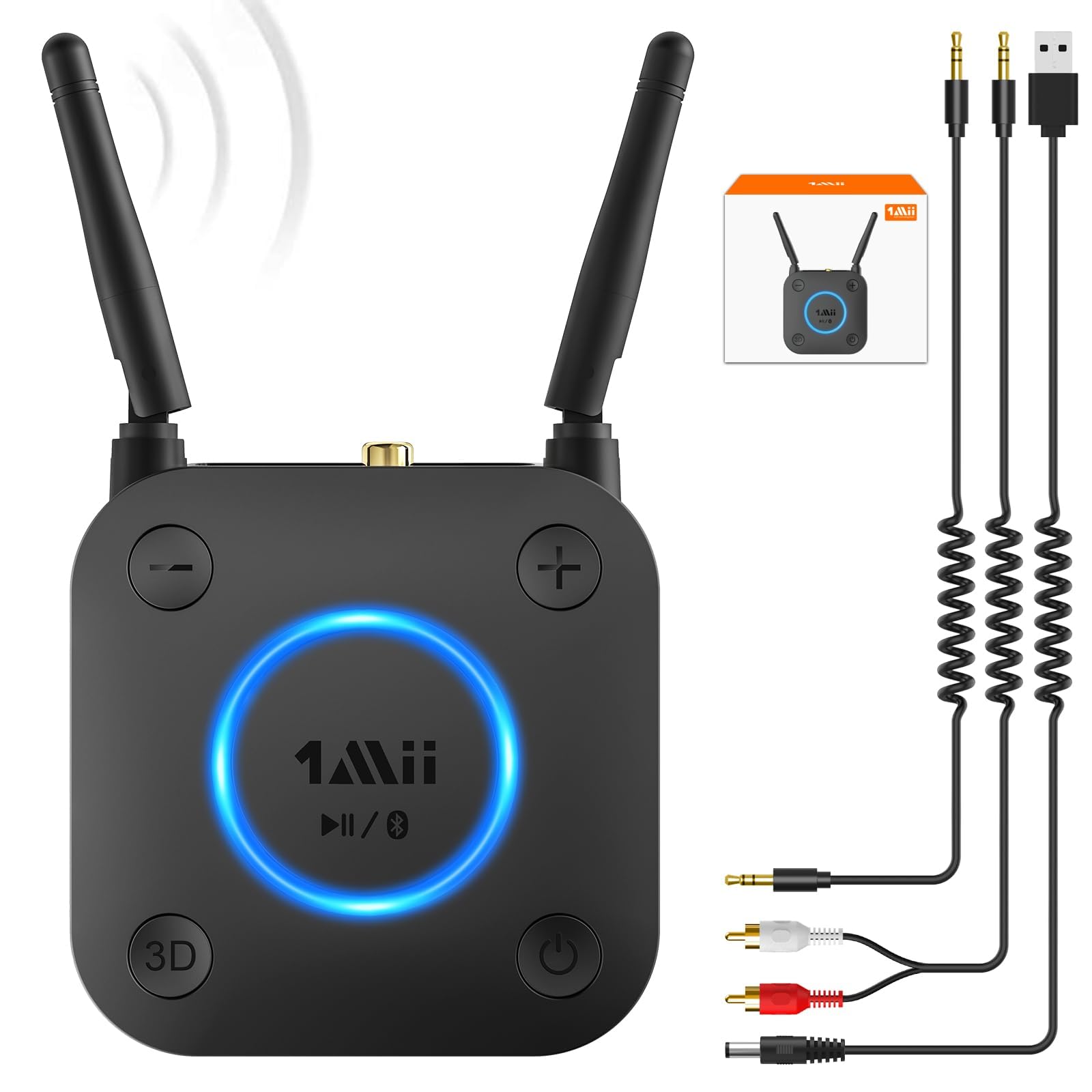 1Mii B06 Pro Ricevitore Bluetooth HiFi aptX LL 60m