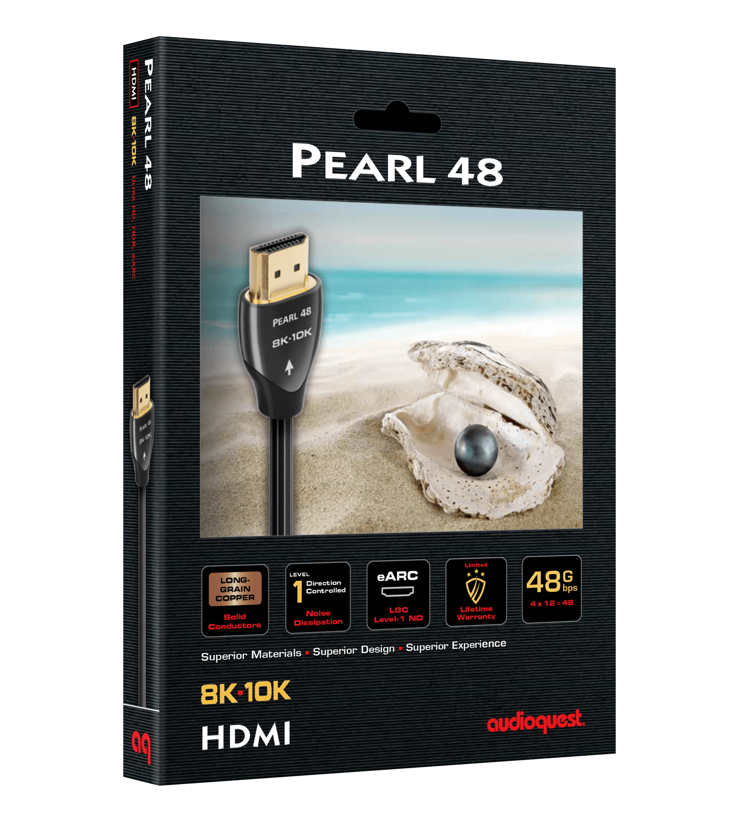 AudioQuest Pearl 48 cavo HDMI 1,5 m 8K 48Gbps ricondizionato