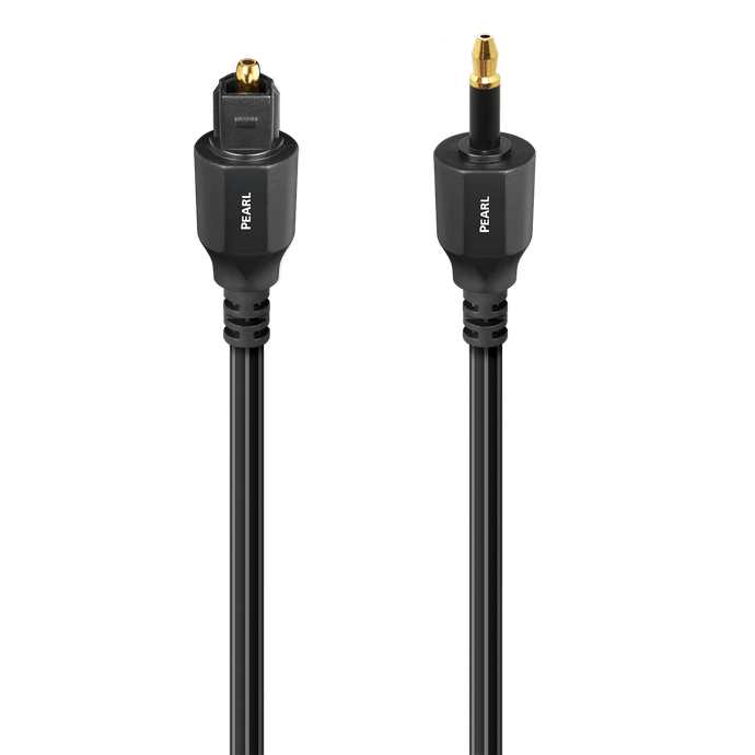 AudioQuest Pearl Optical Mini cavo ottico Toslink 3.5mm fibra