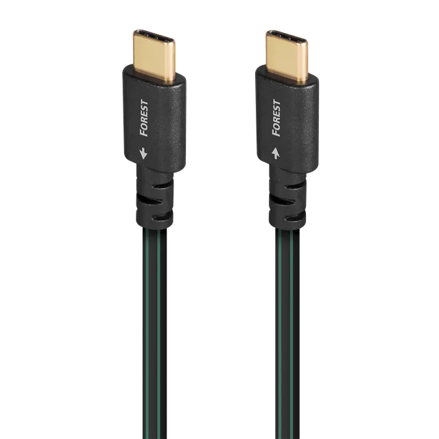Audioquest Forest cavo USB-C 0,5% argento semi-solido
