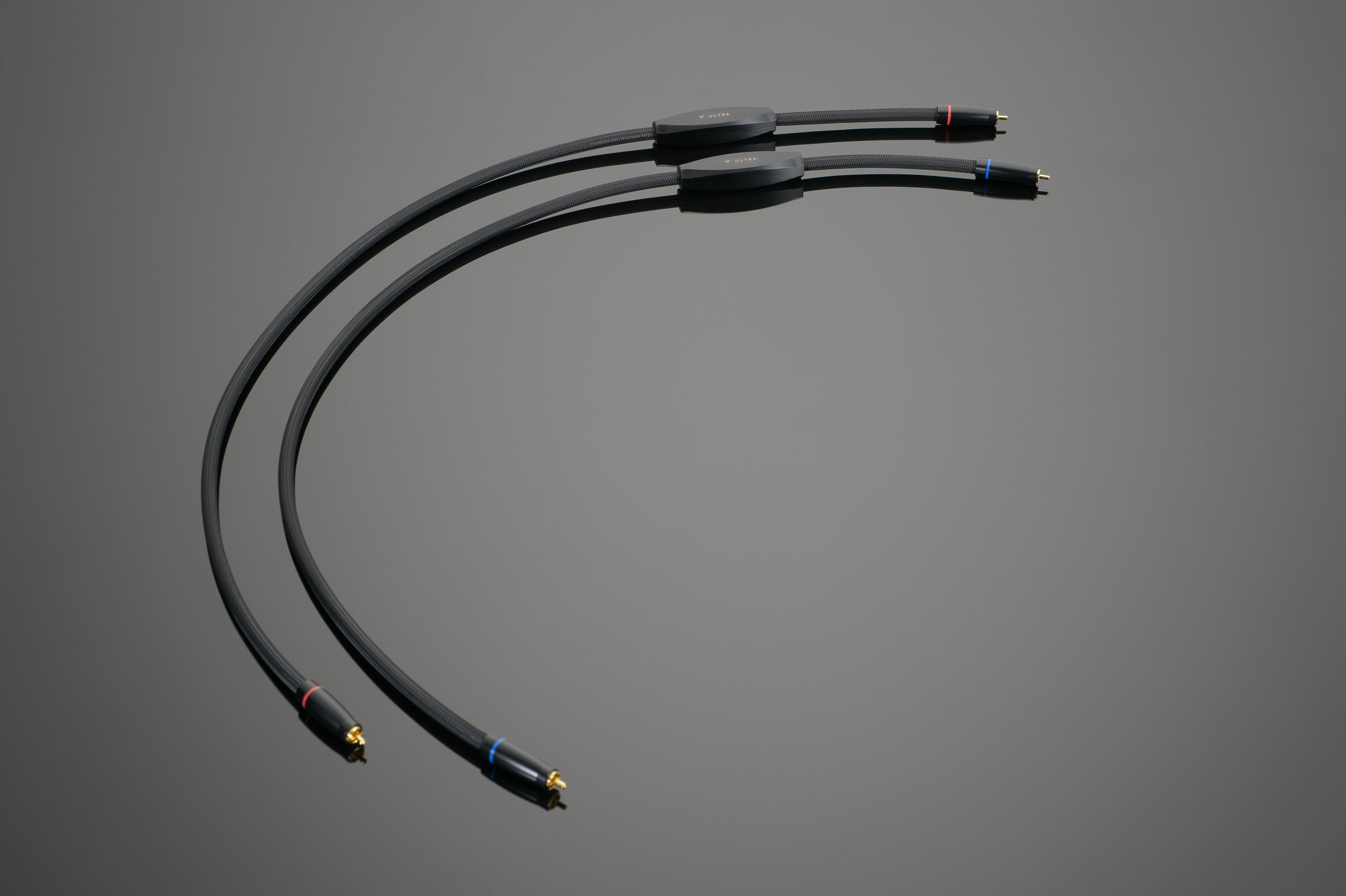 Transparent Ultra cavo interconnect RCA 1 m coppia OFHC