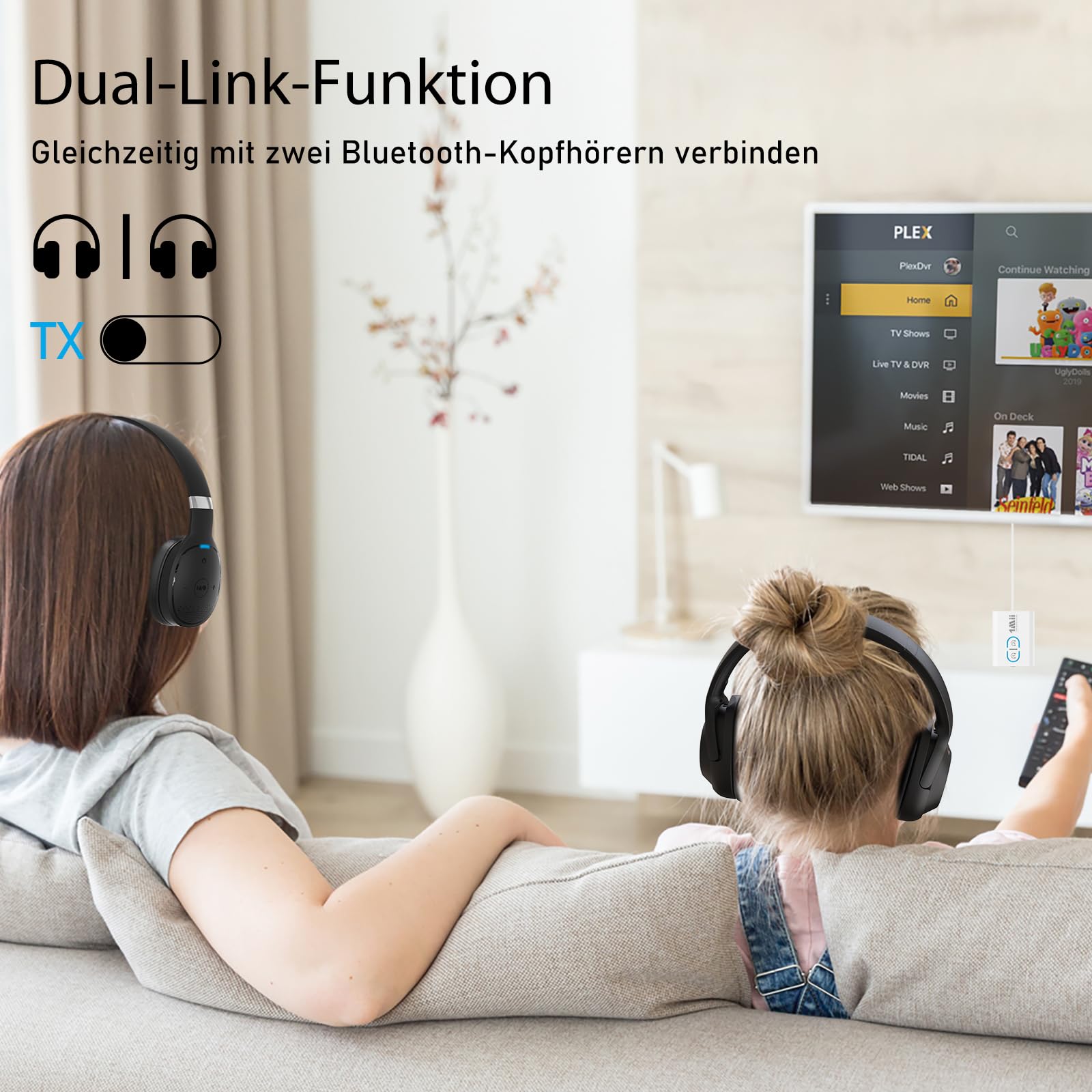 1Mii ML300 Trasmettitore Ricevitore Bluetooth 5.3 aptX AUX