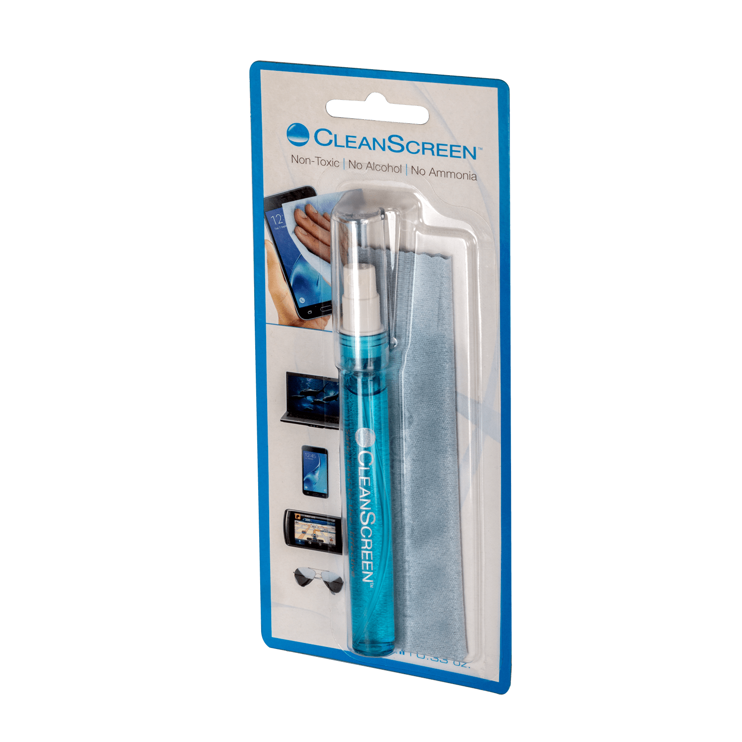 AudioQuest CleanScreen penna spray 6ml + panno kit pulizia schermi
