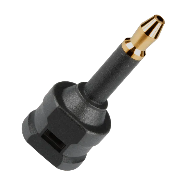 Audioquest Accessories Toslink > 3,5mm Mini adattatore ottico Toslink-Mini