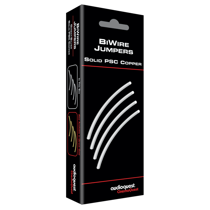 AudioQuest PSC BiWire Jumpers ponticelli diffusori 10 cm