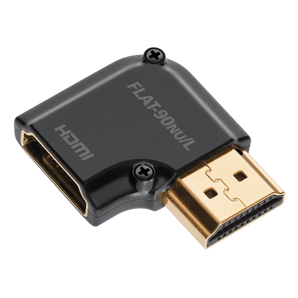 Audioquest HDMI 90° NU/L adattatore flat angolato