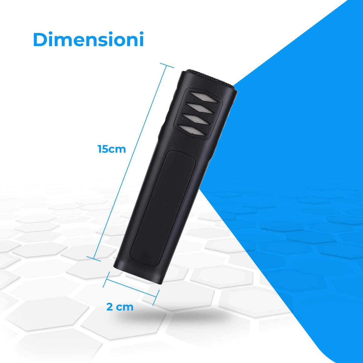 NK Microfono USB a Condensatore con Treppiede e Antipop