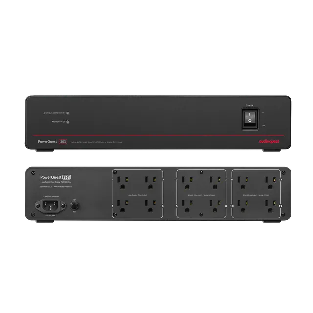 AudioQuest PowerQuest 303 condizionatore rete Schuko Europa