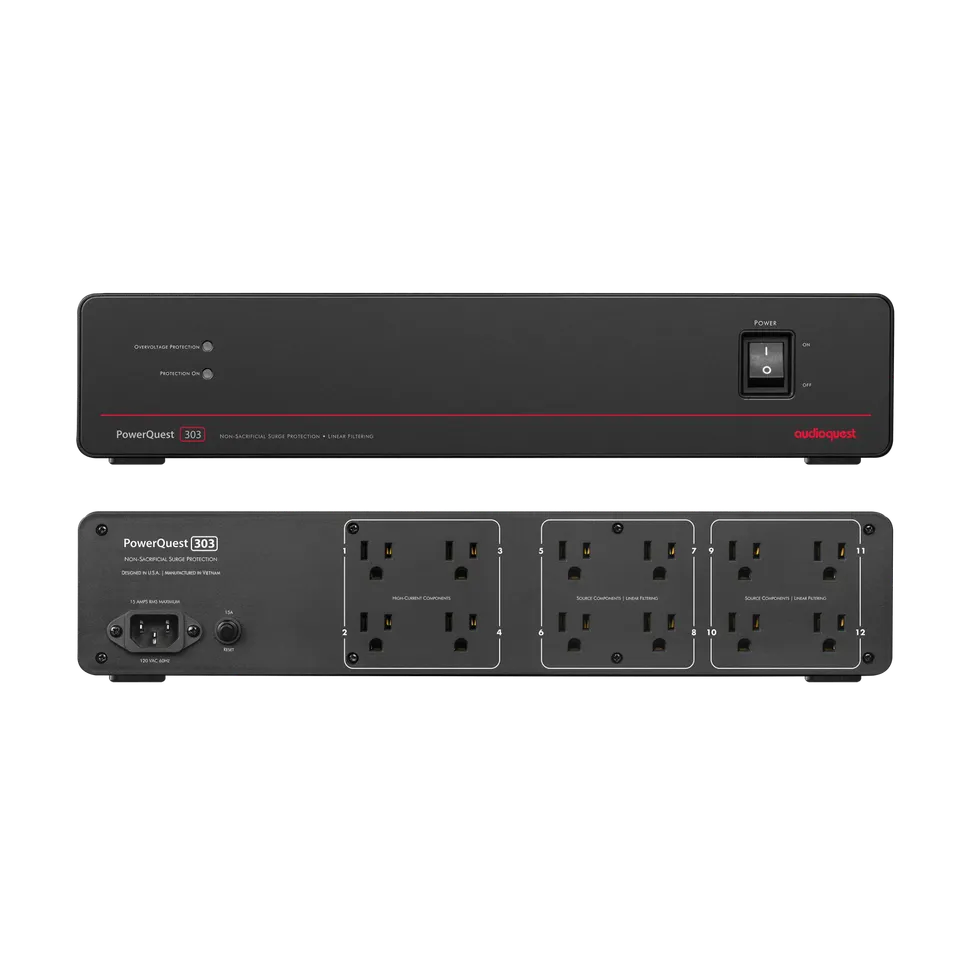 AudioQuest PowerQuest 303 condizionatore rete Schuko Europa
