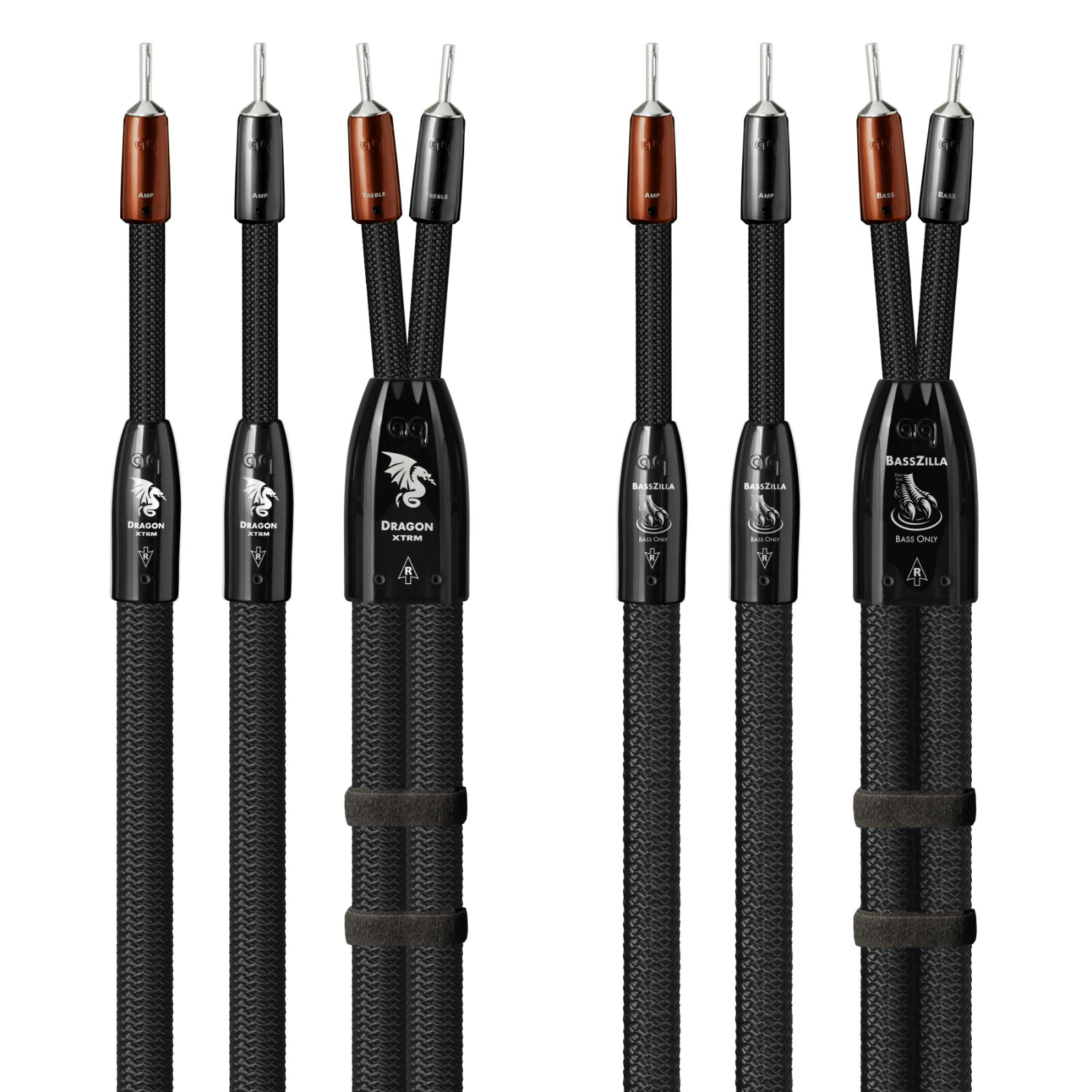 AudioQuest Dragon BassZilla cavo diffusori biwire 2,44 m coppia
