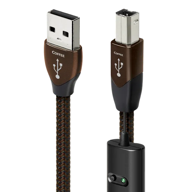 AudioQuest Coffee Cavo USB-A/B Argento 10% DBS 72V