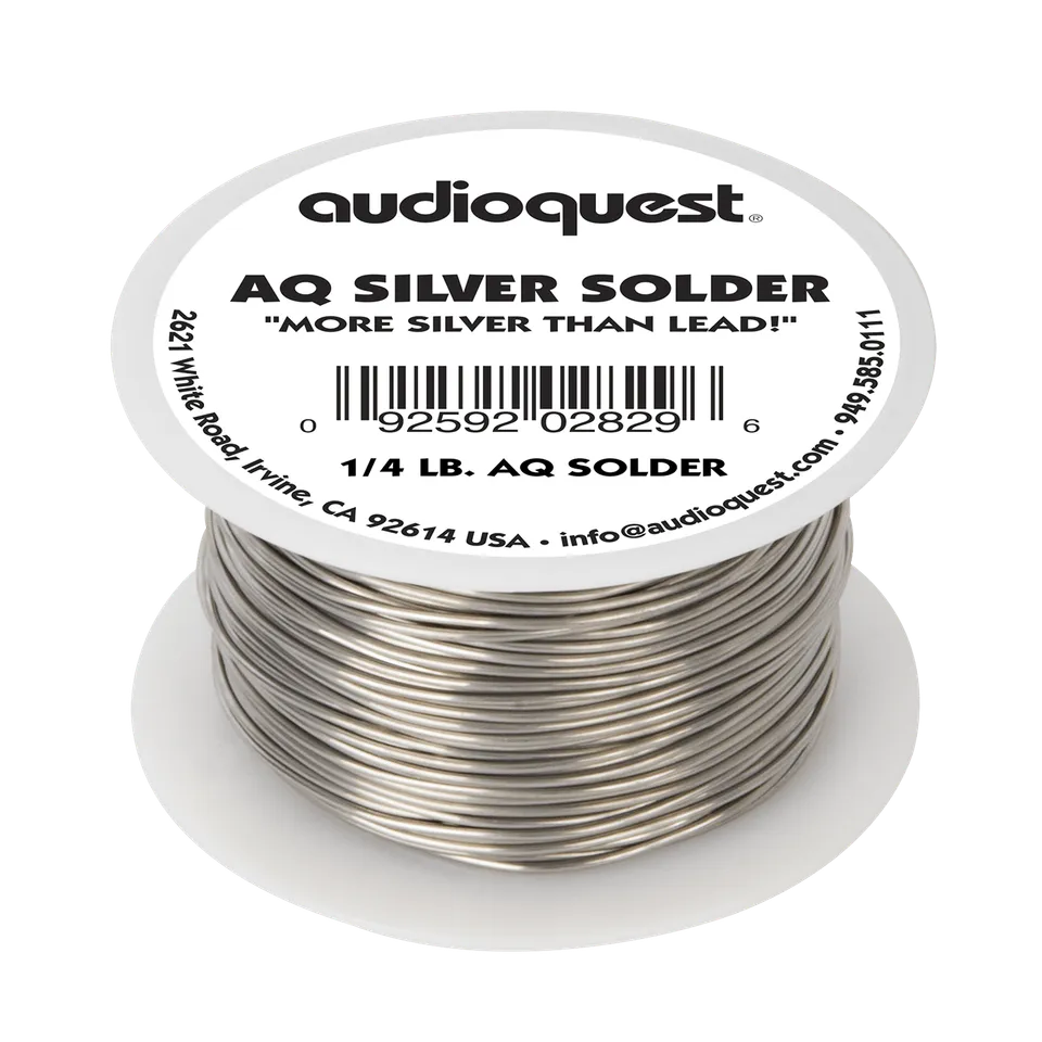 AudioQuest Accessories Silberlot stagno per saldatura argento