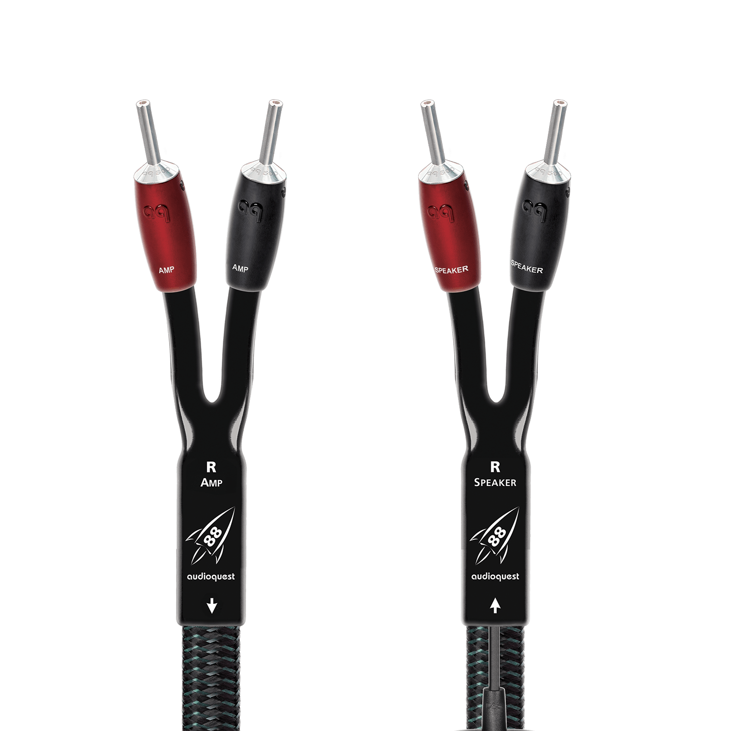 AudioQuest Rocket 88 cavo diffusori coppia 2,4 m DBS