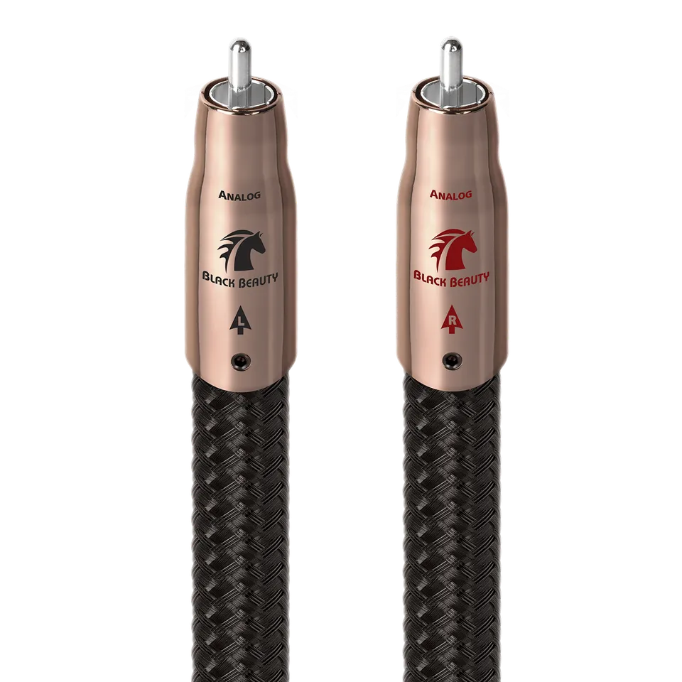 AudioQuest Black Beauty cavo RCA-RCA rame PSC+ ZERO-Tech