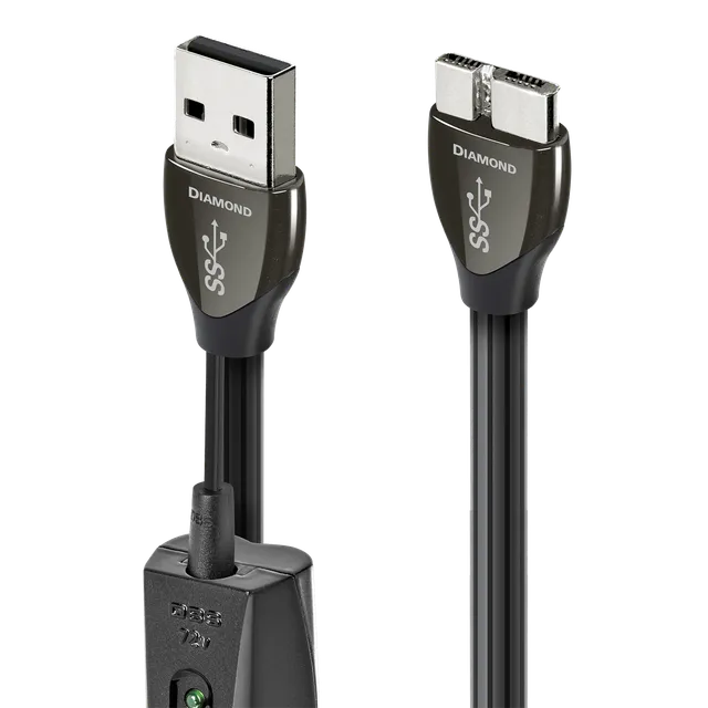 Audioquest Diamond Cavo USB-A 3.0 Micro B Argento