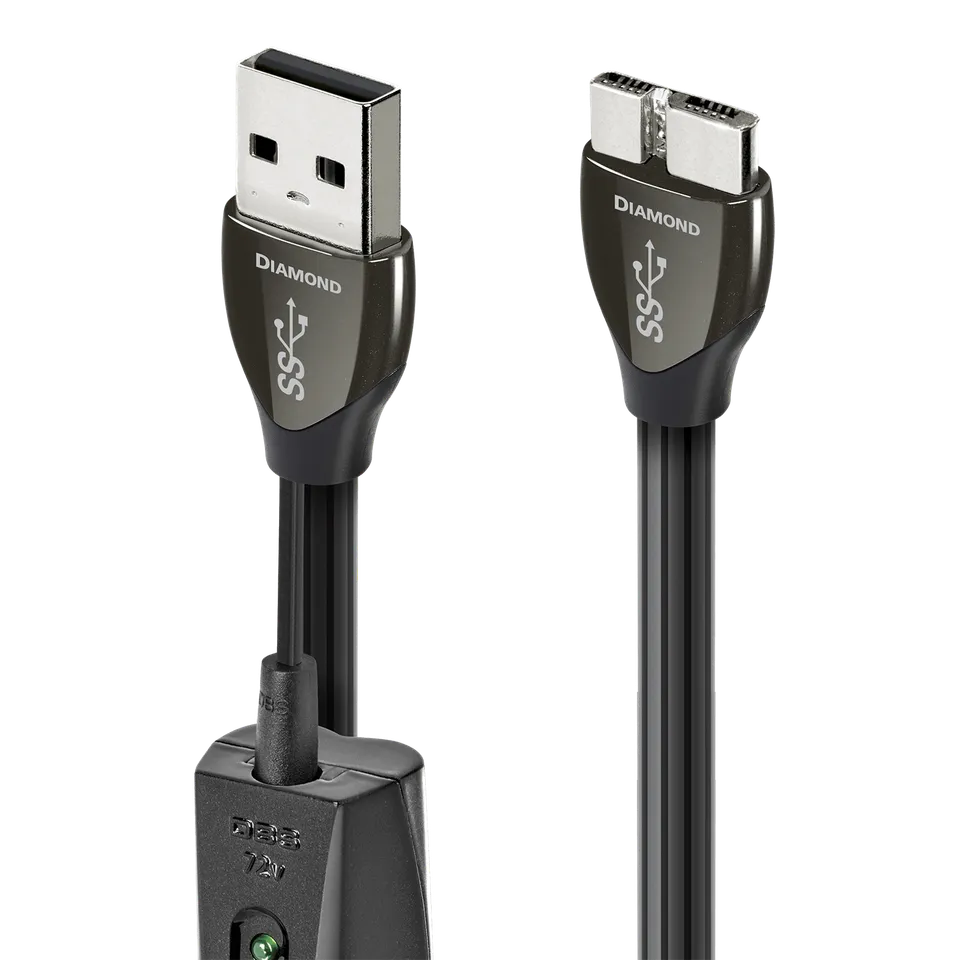 Audioquest Diamond Cavo USB-A 3.0 Micro B Argento