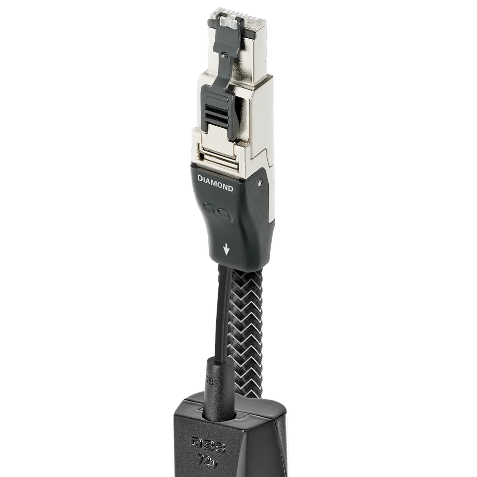 Audioquest Diamond RJ/E cavo Ethernet 0,75 m argento solido