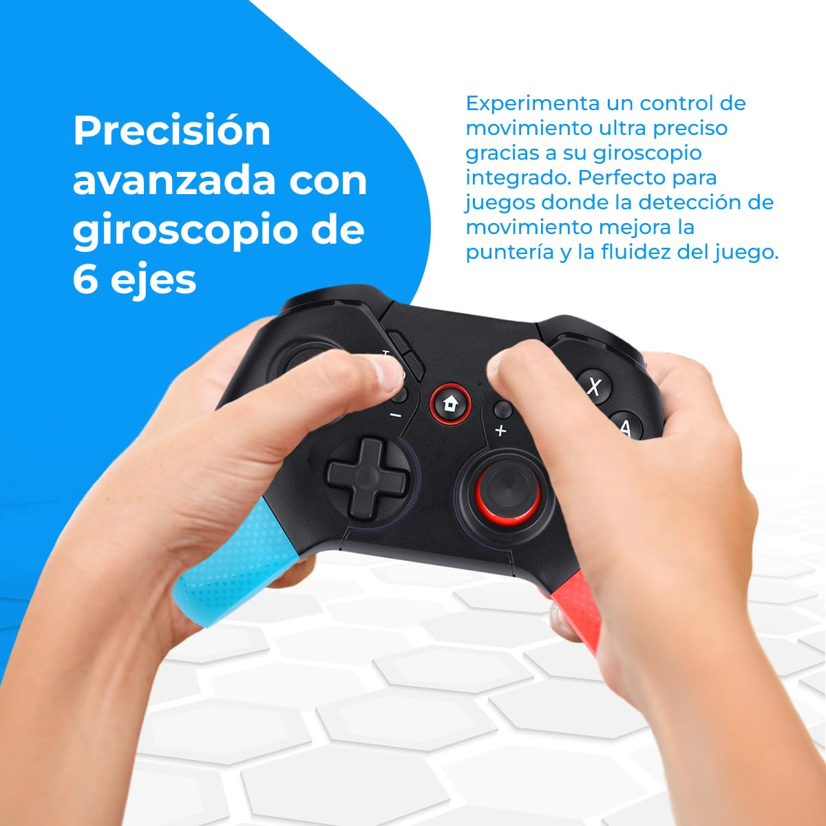 NK Controller Pro Switch wireless nero macro turbo RGB