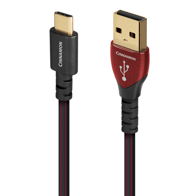 Audioquest Cinnamon Cavo USB-C USB-A Argento 1.25%