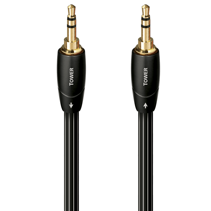AudioQuest Tower Mini 3.5mm M-M cavo jack stereo rame LGC aux