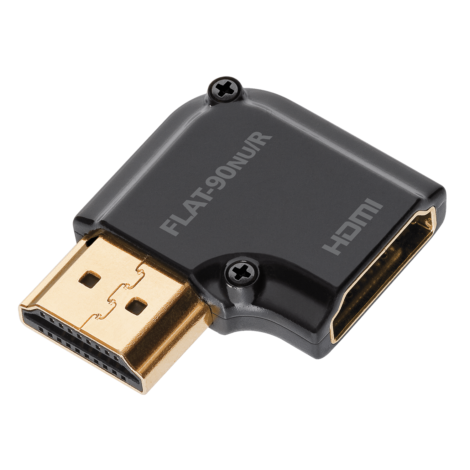 AudioQuest Accessories HDMI 90° NU/R adattatore flat 90 gradi