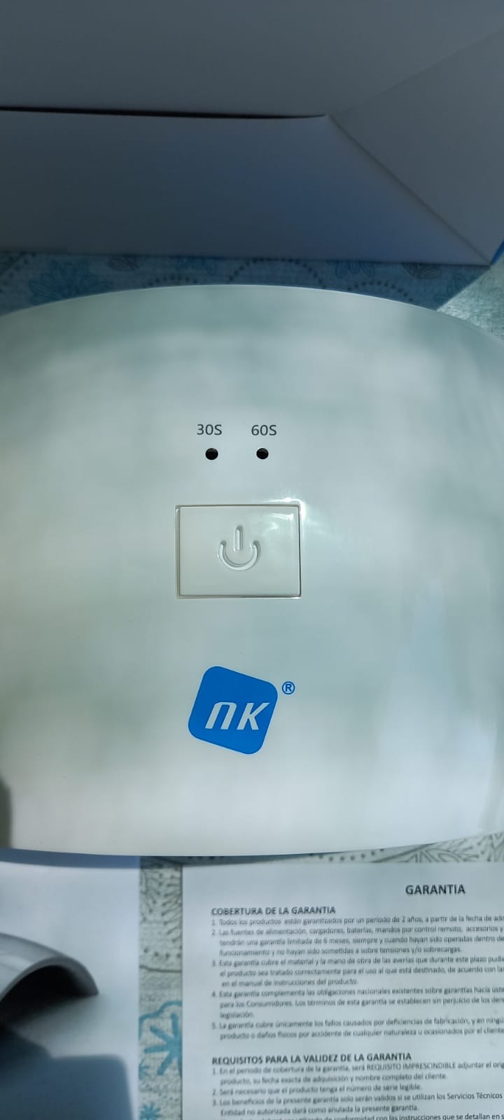 NK Lampada Unghie LED UV 36W Gel e Semipermanente