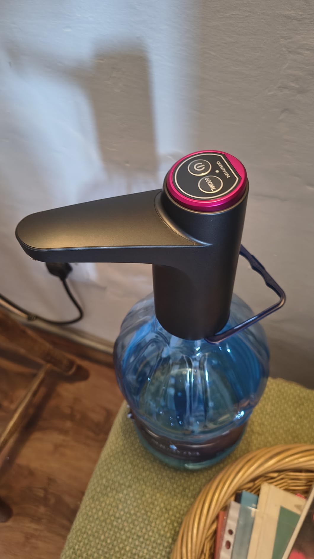 NK Casa e Cucina Distributore Acqua Elettrico Nero USB