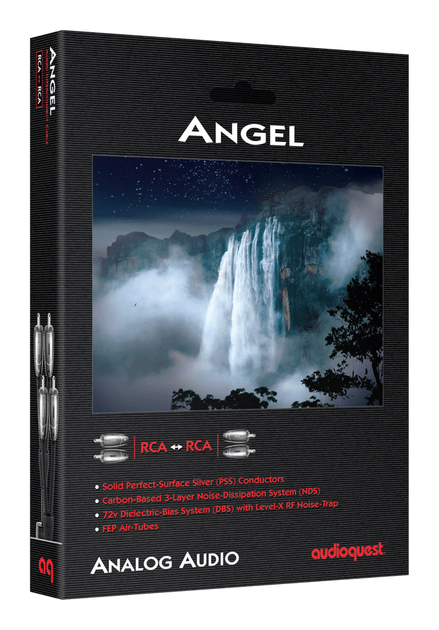 Audioquest Angel RCA-RCA cavo argento PSS con DBS 72V