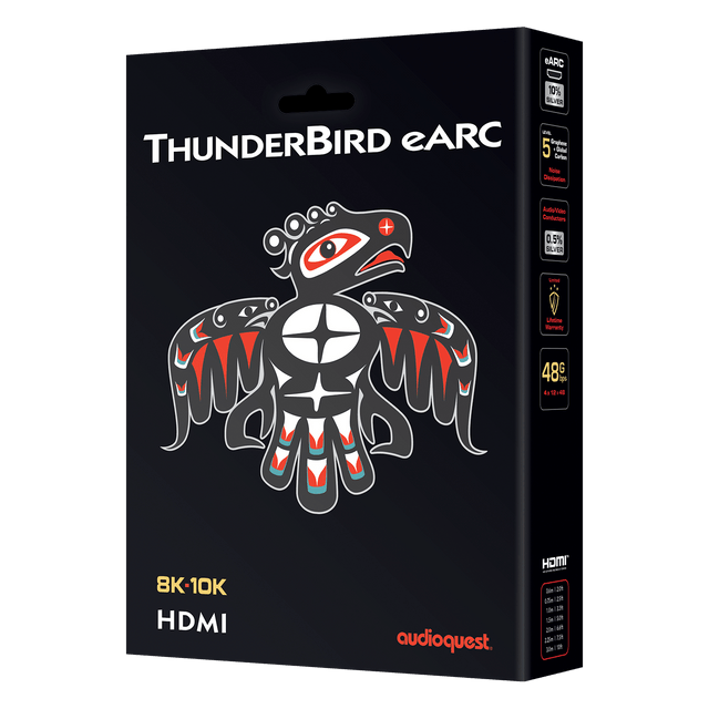 AudioQuest ThunderBird eARC Priority cavo HDMI 48Gbps TV