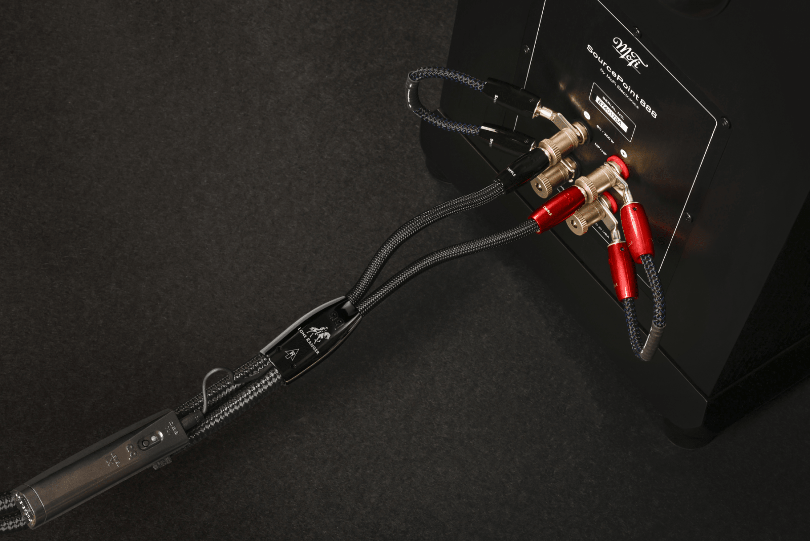 Audioquest Lone Ranger cavo diffusori Full-Range Zero-Tech