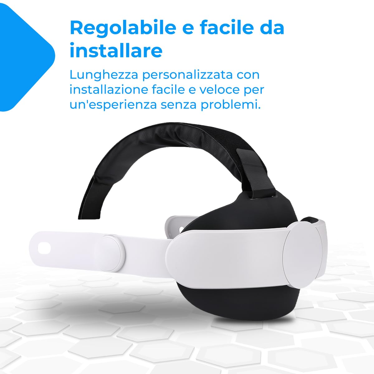 NK Cinturino per Meta Quest 3S e Quest 3 bianco