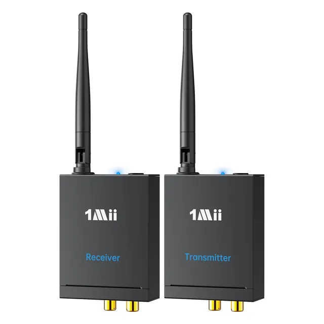 1Mii RT5066 Trasmettitore Ricevitore Audio Wireless 2.4GHz 100m